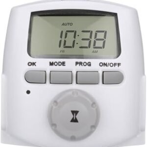 Intermatic DT620 Heavy Duty Indoor Digital Plug-inTimer